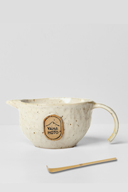 Chawan ceramiczna miseczka - CHASHAKU GRATIS - Monifaktura x Yamamoto BIAŁA