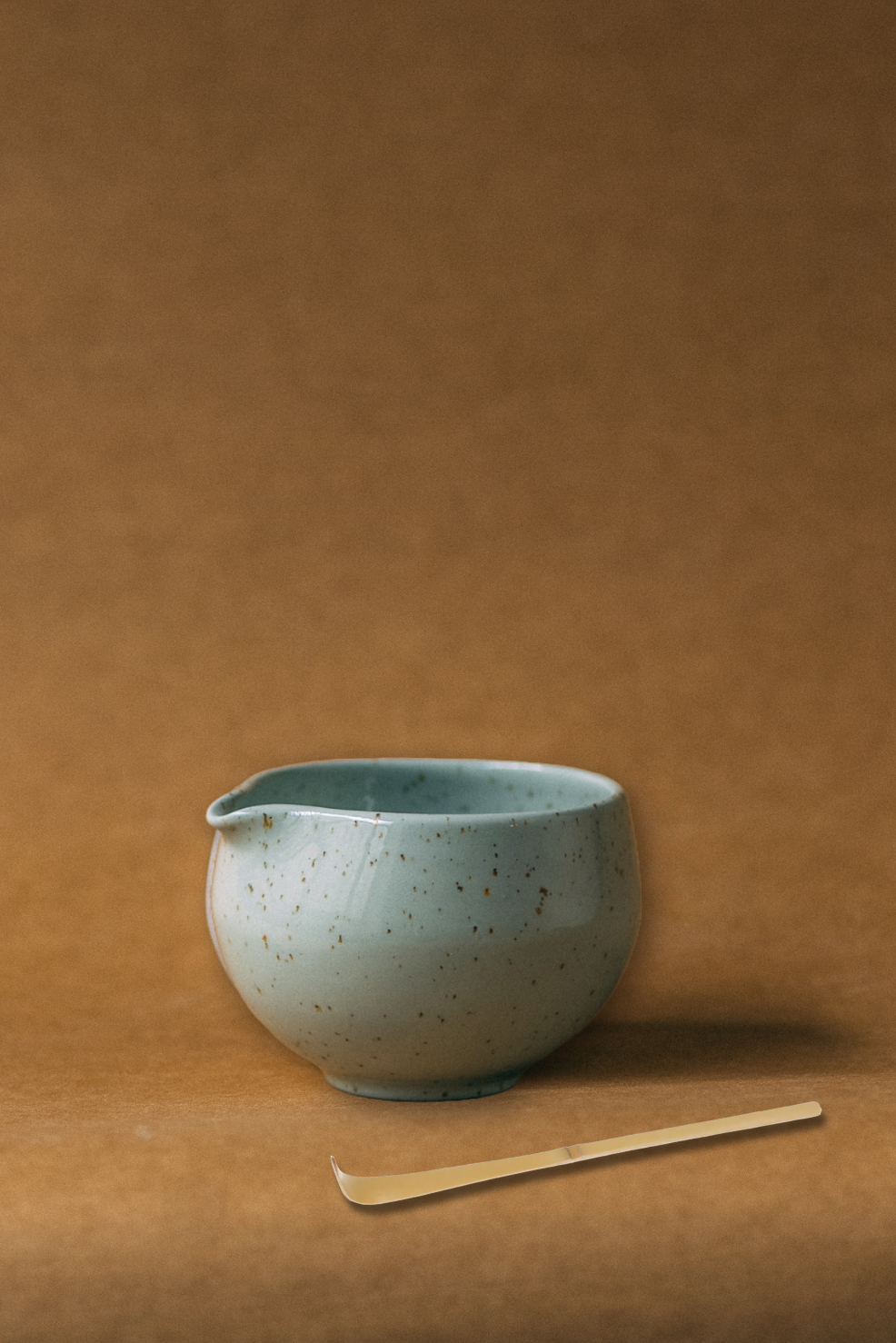 Chawan porcelanowa miseczka - CHASHAKU GRATIS - Studio Zakwas x Yamamoto TURKUSOWA