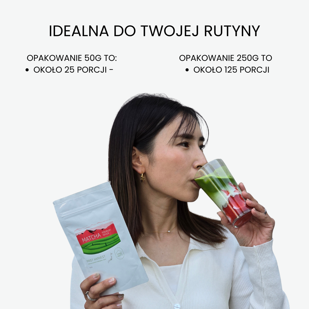 Yamamoto Matcha Premium | Pierwszy zbiór liści
